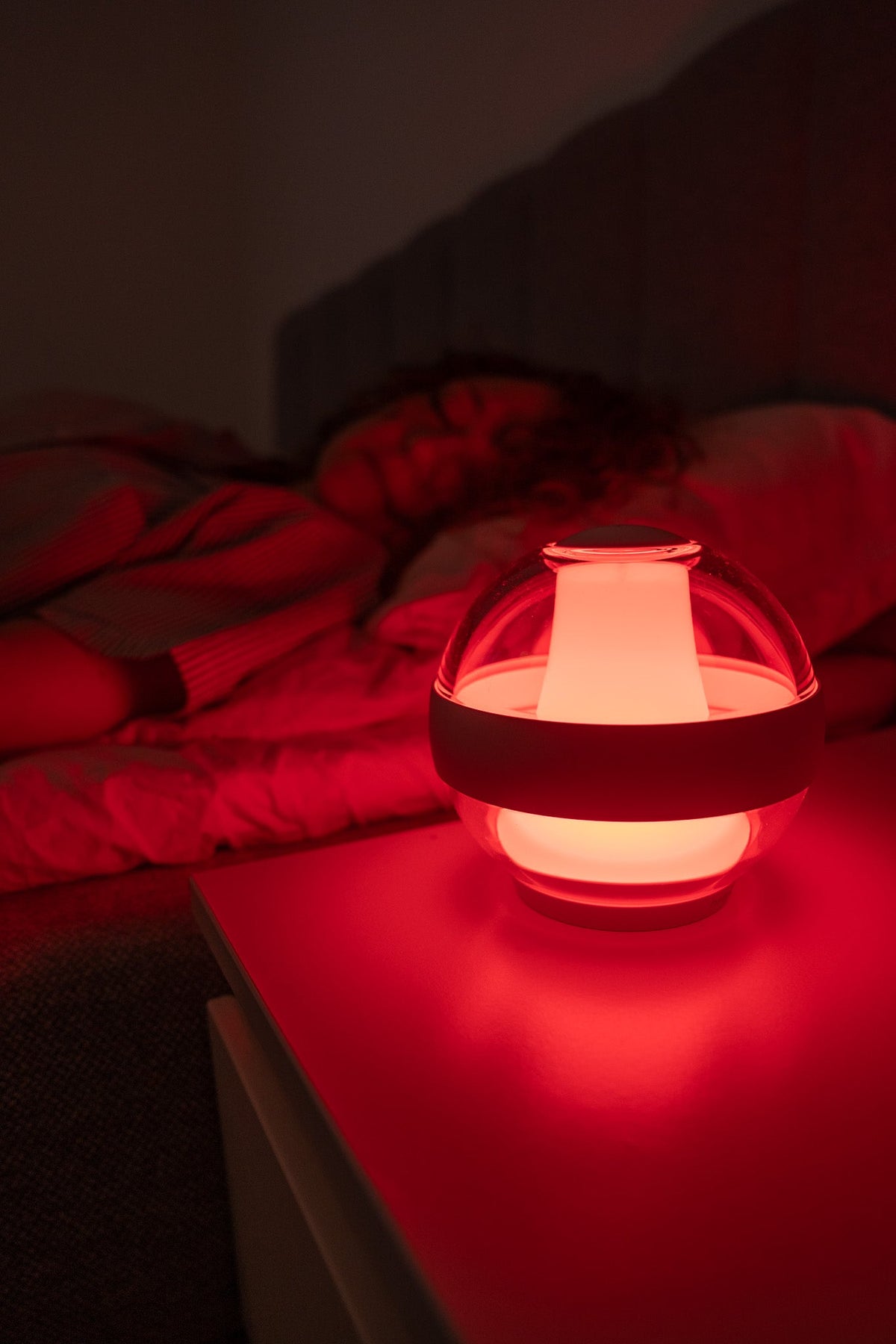 Rotlicht für Abendroutine & Schlafumgebung
