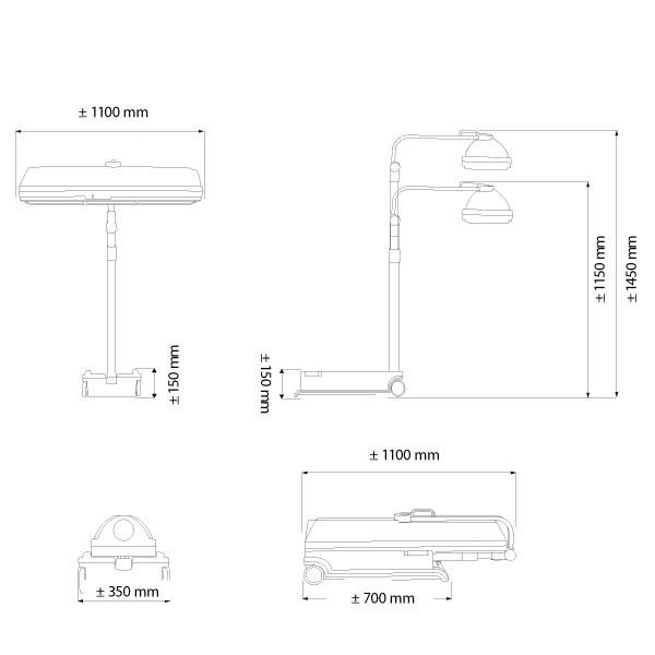 Solarium HAPRO Mobile Sun HP 8540 (Philips HP 8540)