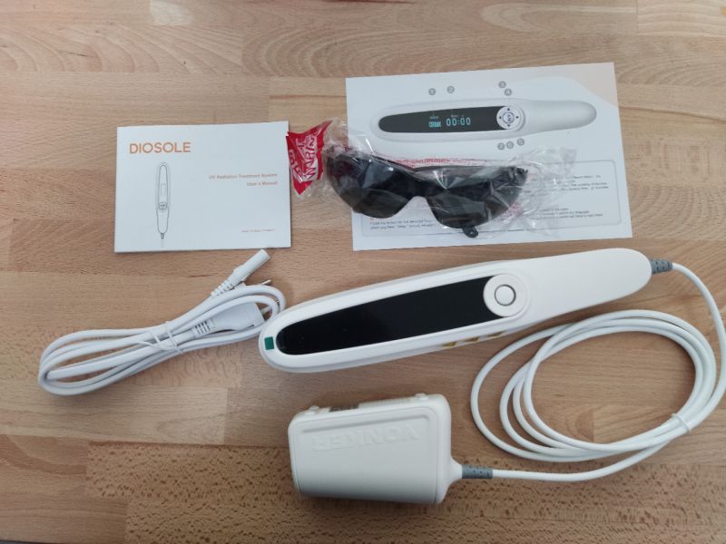 UV - LAMPE zur partiellen Bestrahlung / UV-Kamm