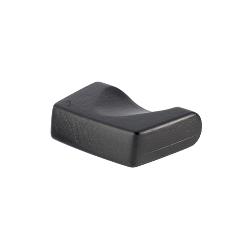 Kopfpolster, ergonomische Form, schwarz