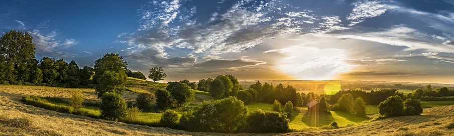 Sonne-Landschaft