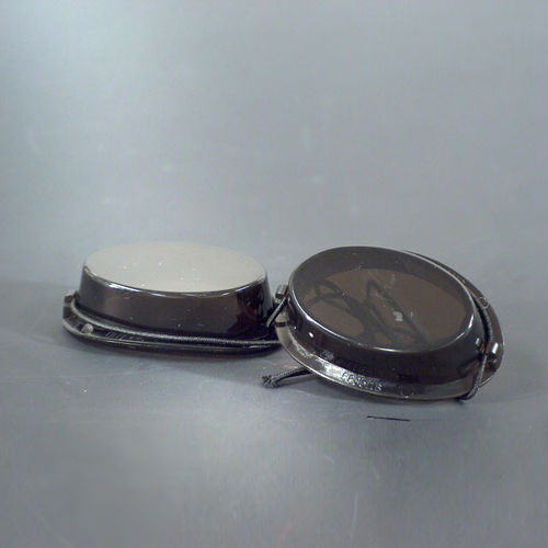 Schutzbrille mit Gummizug, anthrazit (Rauchglas)